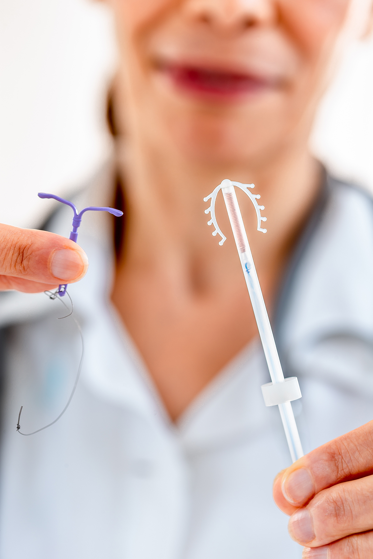 Advice before fitting an IUD or IUS