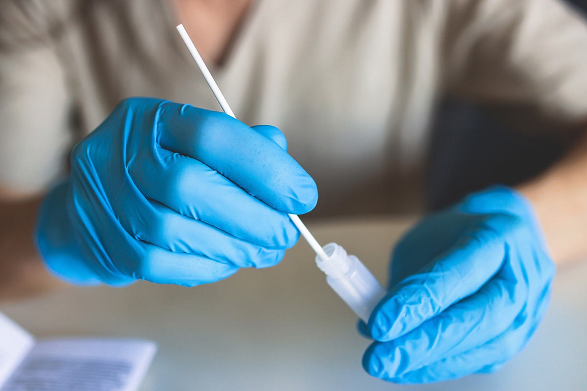 Swab testing